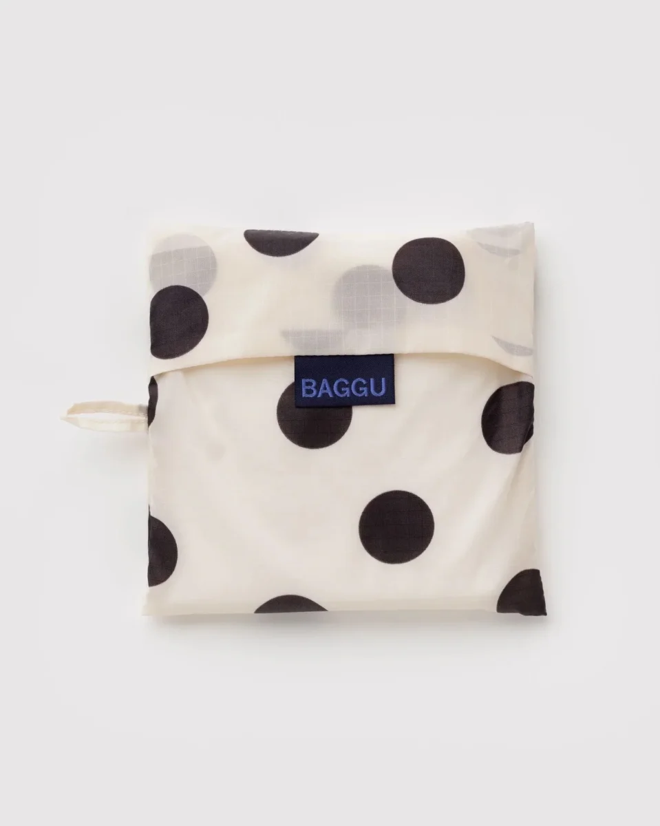 Baggu big - Valkoinen Polka dot pallokuosi - Image 4