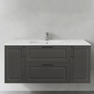 Ala+Sivukaappi Hafa Grace 1200 X2 Push Antracit