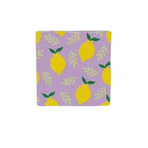 Keraamiset koristelaatat - lemon sitruuna